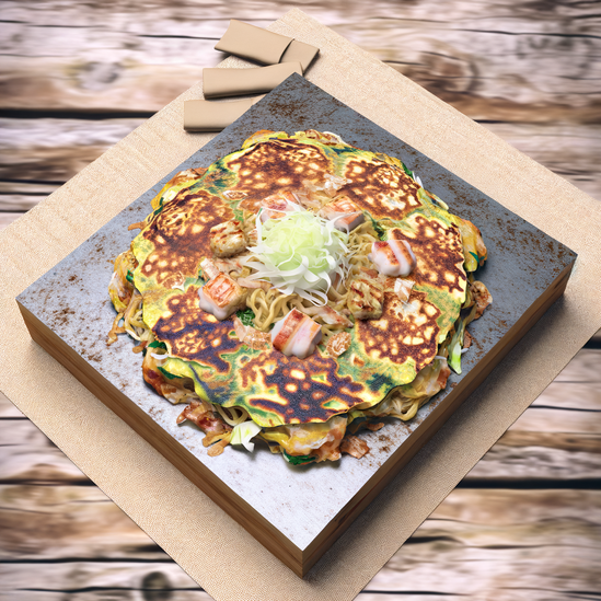 Hiroshima-style Okonomiyaki